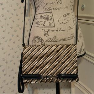 Patricia Nash Apricale Clutch Woven Raffia Bag